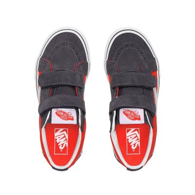 Vans 2-Tone Sk8-Mid Reissue V - Çocuk Bilekli Ayakkabı (Turuncu)